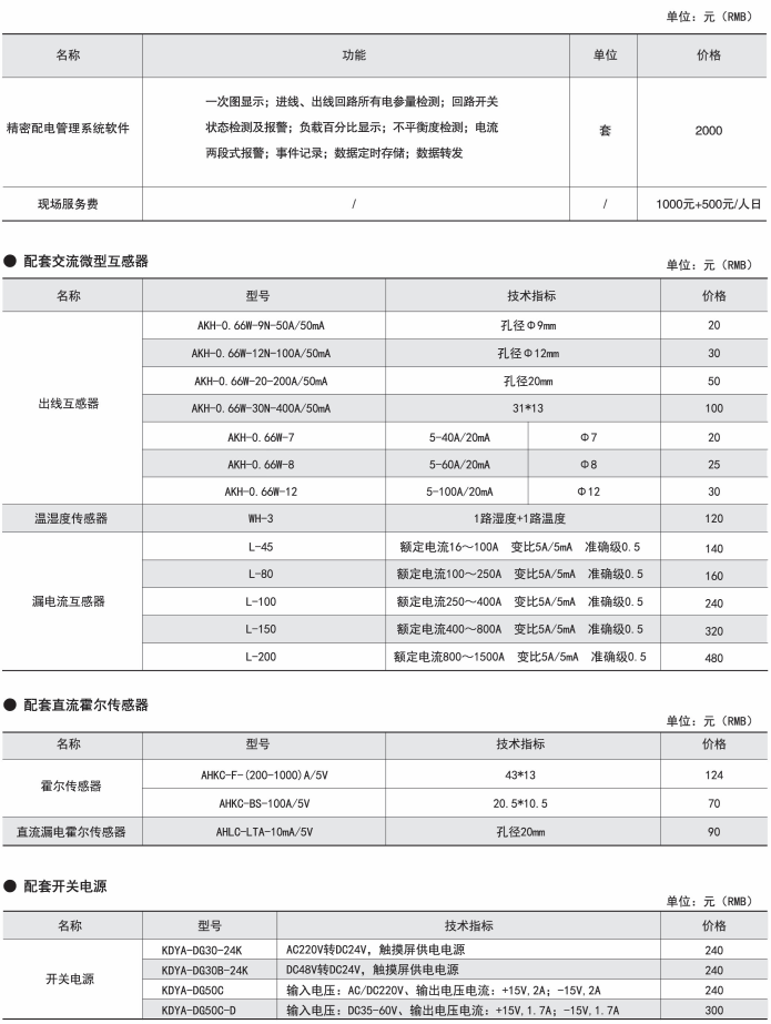 AMC16系列精密配电监控装置